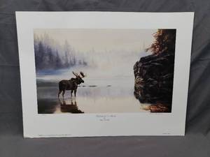 lot 61 image: Reflections - Moose by Marian Anderson Number 15622000