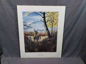 lot 75 image: Watchful Pause by Charles H. Denault Number 551950