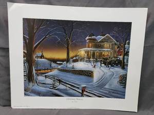 lot 81 image: Christmas Memory by Ron Iverson