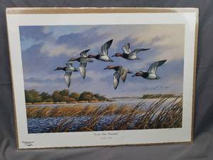 lot 71 image: On the Deck Canvasbacks by John S. Wilson Number 10051800