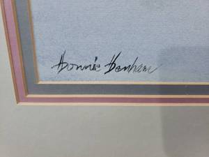 lot 100 image: Bonnie Benhom() Sailboat Print #108500