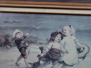 lot 113 image: Sea Horses by Fred Morgan