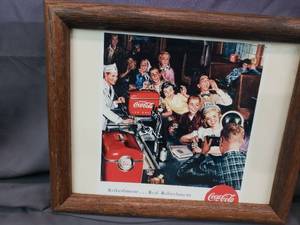 lot 120 image: 2 Small Coca-Cola Prints