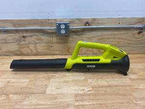 lot 23 image: RYOBI 90 MPH 200 CFM ONE 18-Volt Lithium-Ion Cordless Leaf BlowerSweeper