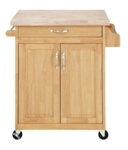 lot 7 image: DOREL Rima Natural Kitchen Island