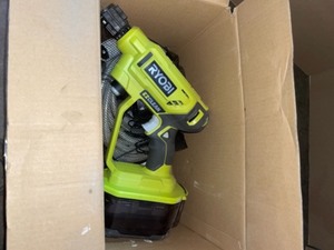 lot 6 image: RYOBI EZCLEAN ONE 18-VOLT 320 PSI 0.8 GPM COLD WATER CORDLESS POWER CLEANER - BATTERY & CHARGER INCLUDED. SEE PICTURES