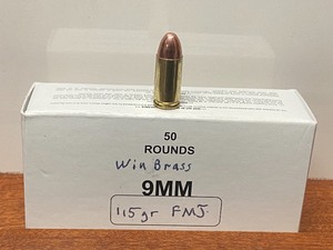 lot 271 image: (50) Rounds Of  9mm-Luger -- 115gra...