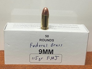 lot 278 image: (50) Rounds Of  9mm-Luger -- 115gra...
