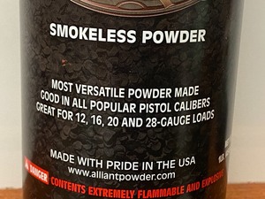 lot 297 image: (1) Full 1# Can Of Alliant Unique S...