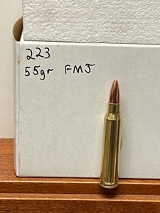 lot 60 image: (50) Rounds Of .223-Remington -- 55...