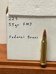 lot 66 image: (50) Rounds Of .223-Remington -- 55g...
