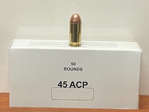 lot 195 image: (50) Rounds Of .45-ACP -- FMJ...