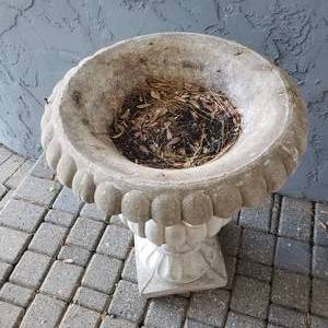 lot 62 image: Concrete Garden Planter  Fruit