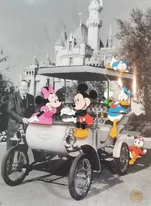 lot 58 image: Walts Magic Kingdom Animation Art  Limited Edition