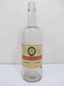 lot 21 image: Large Antique Pre-Prohibition Mount Hosmer Bourbon Whiskey Bottle - Minneapolis