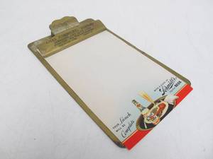 lot 73 image: Vintage 1930s Era SCHMIDTS City Club Beer Advertising Clipboard