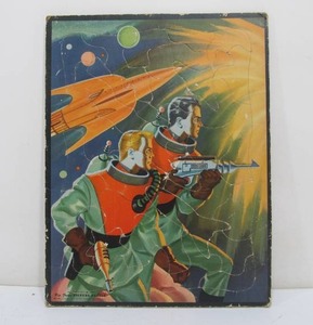 lot 87 image: Vintage 1953 Rip Foster Sci-Fi Picture Puzzle 