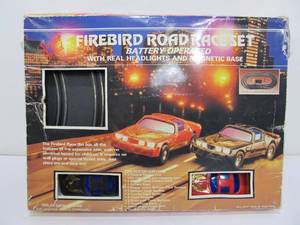 lot 125 image: Complete Vintage FIREBIRD Road Race Slot Car Set
