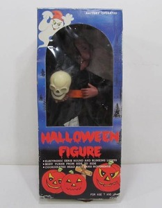 lot 126 image: Vintage 1980s Large Battery-Op Halloween Witch Toy