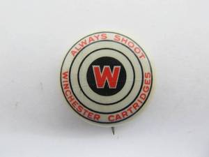 lot 145 image: Antique WINCHESTER Cartridges Advertising Pinback