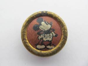 lot 154 image: Early 1930s Mickey Mouse Pinback Hat Pin