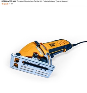 lot 3 image: ROTORAZERSAW Compact Circular Saw Set for DIY Projects Cut Any Type of Material