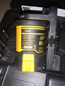 lot 8 image: DEWALT 165 ft. Red Self-Leveling Cross-Line Laser Level with (3) AA Batteries & Case