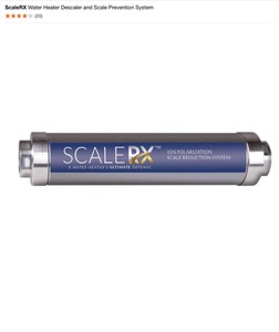 lot 4 image: SCALERX WATER HEATER DESCALER AND SCALE PREVENTION SYSTEM. SEE PICTURES