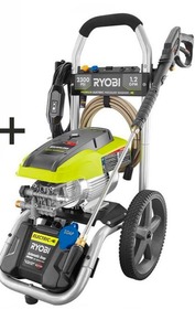 lot 45 image: RYOBI 2,300 PSI 1.2 GPM HIGH PERFORMANCE ELECTRIC PRESSURE WASHER. SEE PICTURES