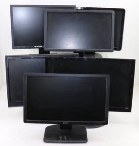 lot 37 image: (6) Misc VGA Monitors