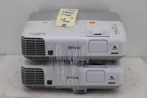 lot 56 image: (2) Epson 915W Projectors