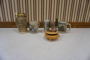 lot 184 image: Beer steins