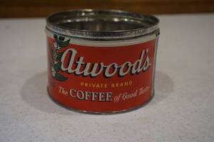 lot 38 image: Coffee vintage tin