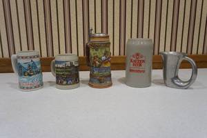lot 41 image: Beer steins