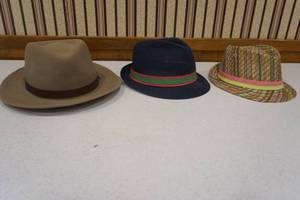 lot 72 image: Mens hats