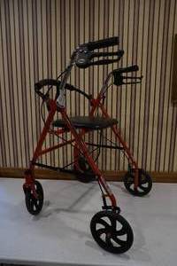 lot 112 image: Walker wheeled