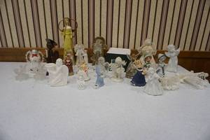lot 145 image: Angel figures