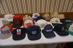 lot 155 image: Vintage caps