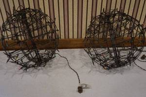 lot 161 image: Spheres lighted