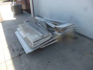 White Shelving Unit x 3