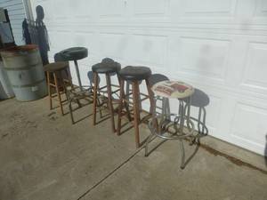 Shop Bar Stools x 5