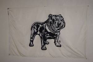 lot 41 image: Vintage Mack Truck Bulldog Flag