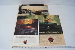 lot 84 image: Art Fitzpatrick Opel German Advertisements