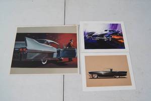lot 97 image: 3 Automobile Pictures - From Fitzpatrick Estate