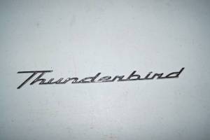 lot 124 image: 2002 Thunderbird Trim Badge