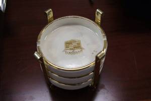 lot 123 image: 1966 Cadillac Ashtrays Promotional Item