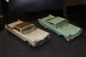 lot 119 image: (2) Dodge Dealership Promo Scale Model Cars - Damaged - 19591960