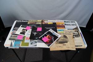lot 142 image: Vintage GM Dealership Sales Materials