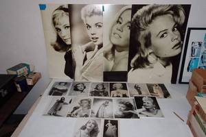 lot 153 image: Vintage Black and White Actress Photographs and Head Shots