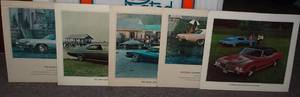 lot 36 image: Early 1970s Buick Dealership Vehicle Signs